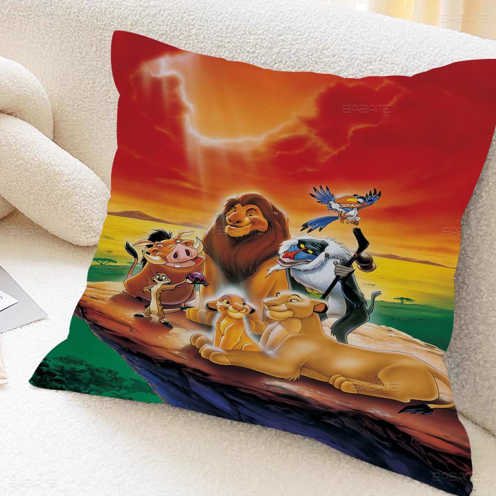 T-the L-lion-Kings Cushion Cover 30x50 Polyester Sofa Cushions Decorative Throw Pillows Home Decoration Pillowcover