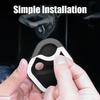 MEA4   Car Silicone Door Lock Cover Protective Cap Stickers Accessories For Mercedes Benz AMG W126 W140 W190 W222 4MATIC W204 W212 W203
