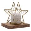 Celestial Gold Star Wire Candle Holder Medium