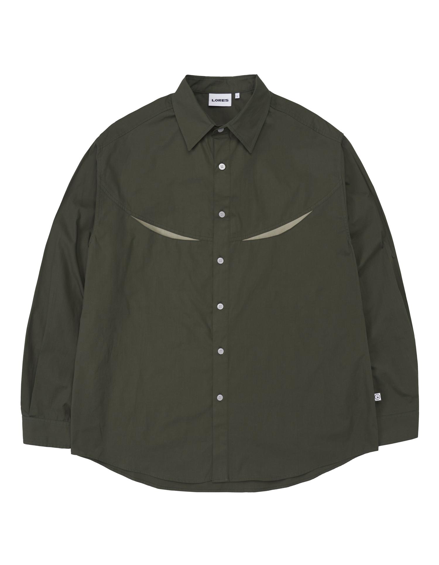 Roars Cowboy Shirt - Olive Olive/L