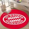 1pc Football Team (78) Design Printed Area Round Carpet for Bedroom Living Room Home Decor Rugs Mat Non Slip Mat Rug for Bedside