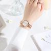 NIBOSI Diamond Dial Quartz Watch for Women Fashion Elegant Ladies Watches Stainless Steel Waterproof Women's Wristwatch