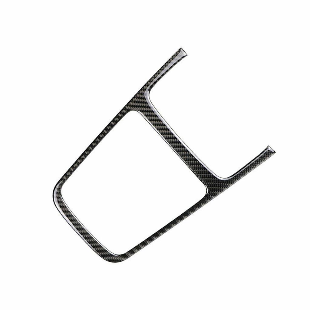 Carbon Fiber Car Center Storage Box Cover Trim Sticker For Benz A Class CLA GLA