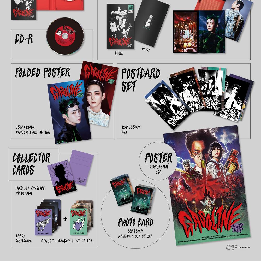 KEY (SHINEE) - 2nd Album [Gasoline] VHS VER. köp billigt