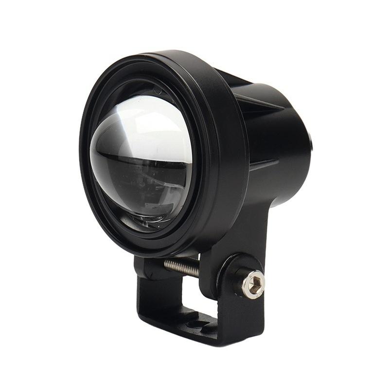 Waterproof Mini Car Motorcycle Headlight 20W LED Fog Light White Yellow Dual Color Lighting Spotlights Fog Lights 12V 20W