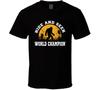 Hide And Seek World Champion Big Foot Sasquatch Funny T Shirt