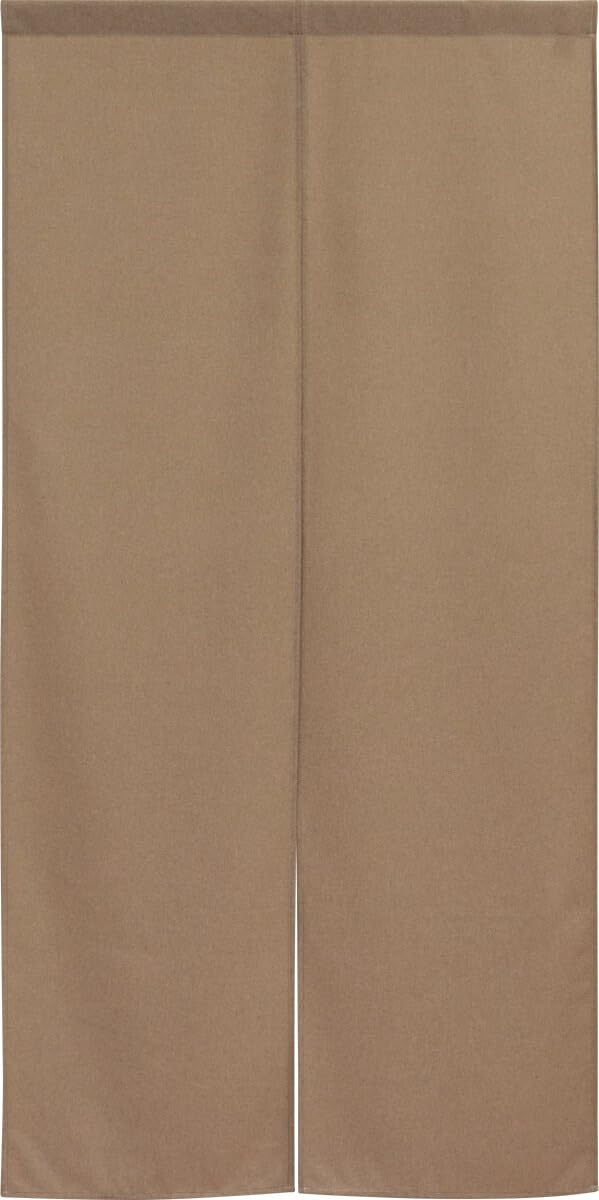 

Noren Kobo Noren Solid 75cm Wide x 150cm Room Privacy Stylish Interior Refreshing Deep 27330 Curtain, Color, Simple, Natural, Long, Divider, Curtain,