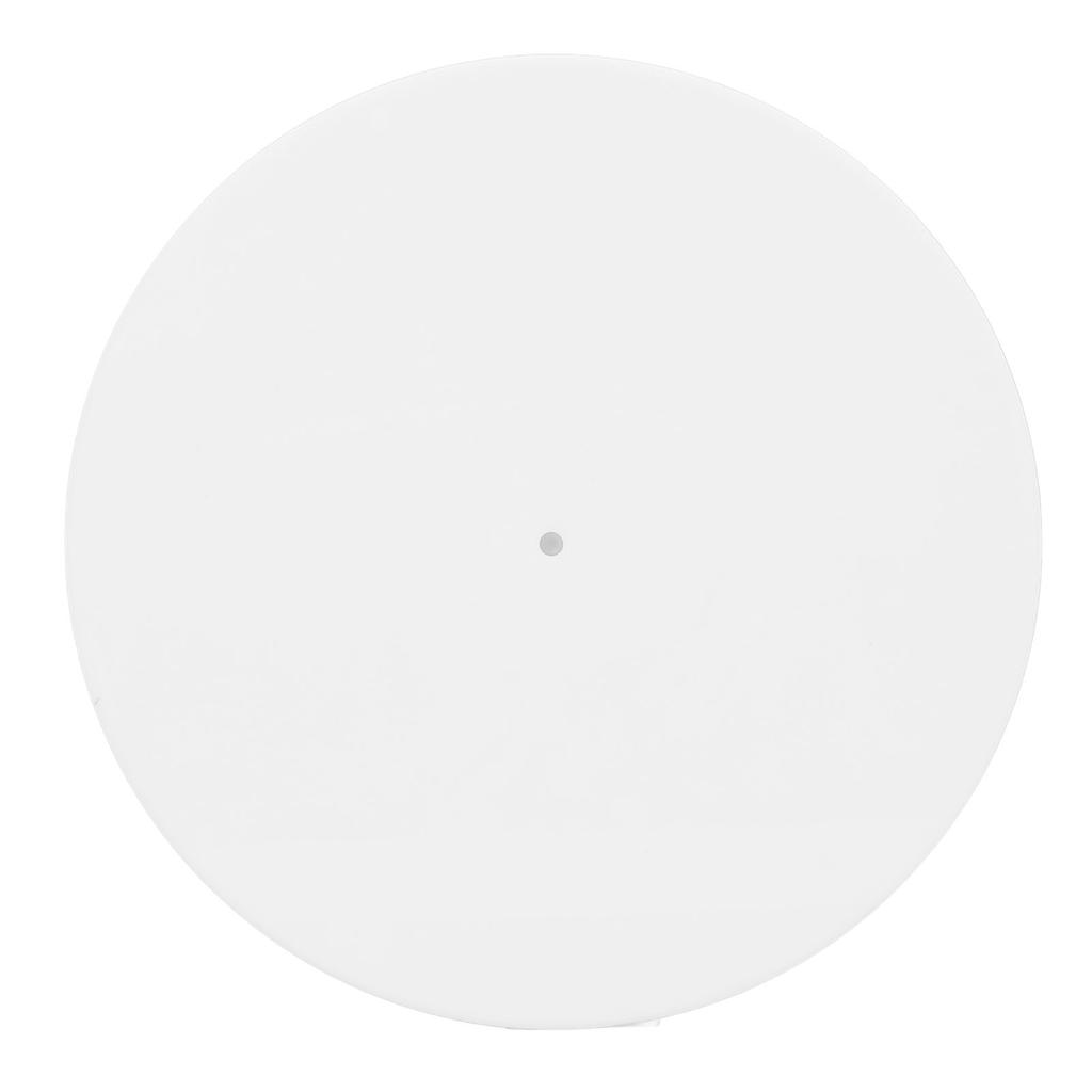 Plattenspielermatte Reduzieren Sie statische Staubgeräusche Ersatz Acryl Record Platter Slipmat für 12 Zoll