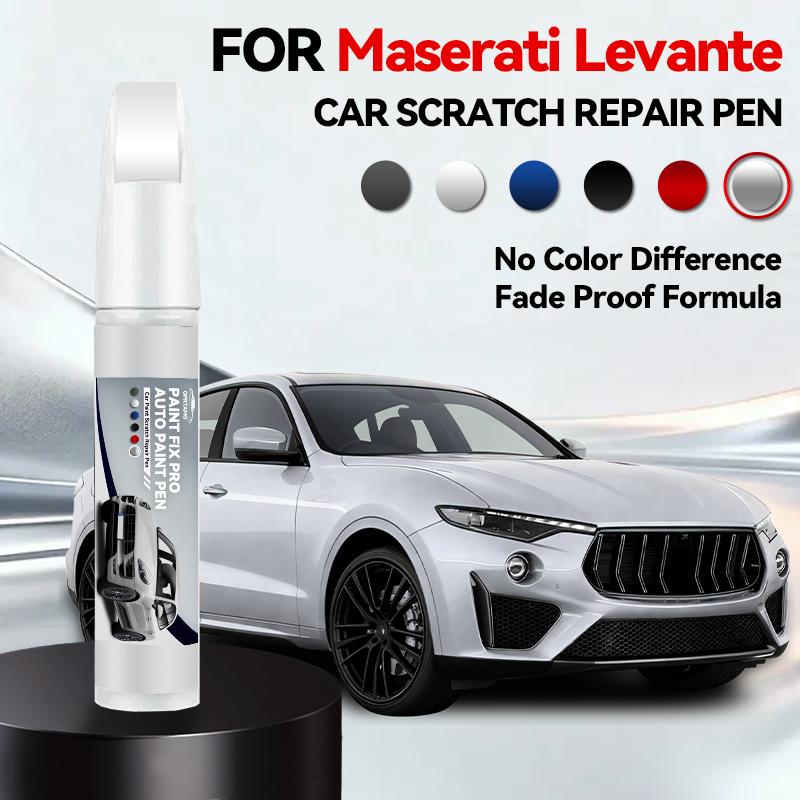 Autolack-Reparaturstift Für 2016-2025 Maserati Levante Lackkratzer-Reparaturzubehör Weiß 268A Schwarz NMN Blau 406C Grau 571A