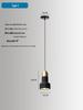 Stylish Yellow Travertine Wabi-Sabi Pendant Lights for Bedroom or Restaurant