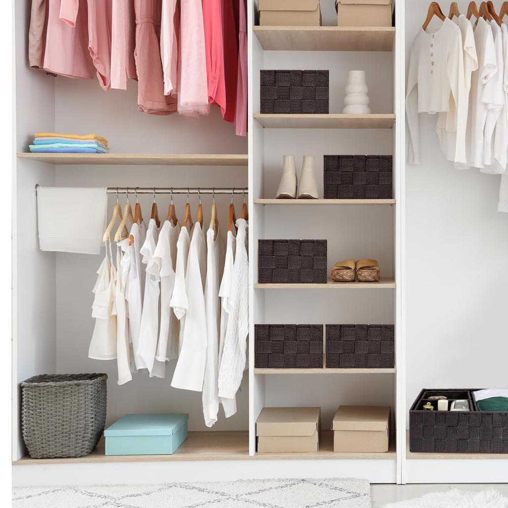 Stomalier Knitted Storage Storage Small Item Waterproof Set of Drawer Small Item Desktop Storage Highly Small Item Storage Daily Necessities Storage