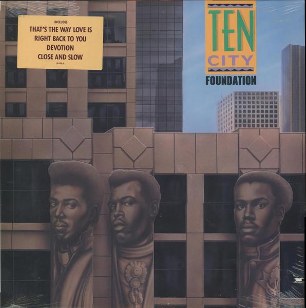LP Record TEN CITY - Foundation 819391 ATLANTIC 1989 US Dance & Electronica Used