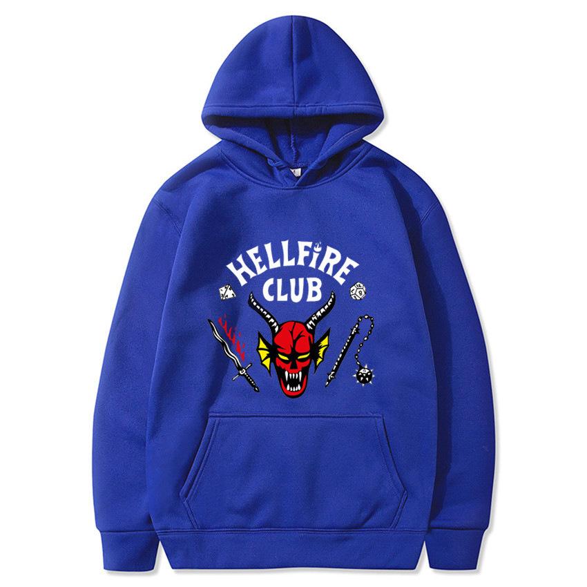 Stranger Things Season 4 Hellfire Club Hooded sweatshirt