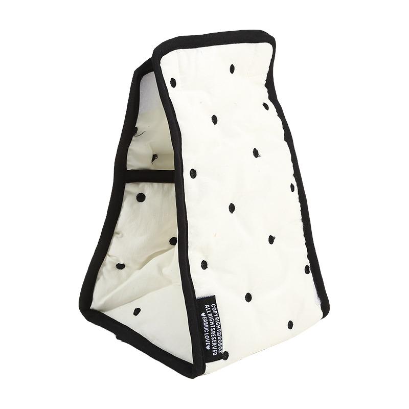 Simple Toast Shape Tissue Box Minimalist Napkin Paper Holder Organizer for Home Office Car Desktop Decoration