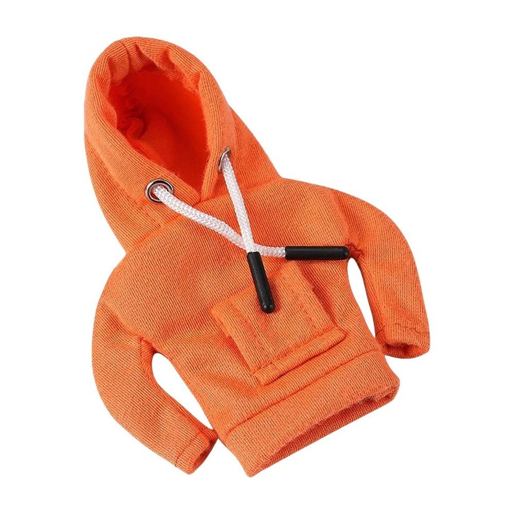 Hoodies Mini Porch Goose Hoodies 5 Inch Doll Desk Goose Outfits Porch Goose Dress  Porch Decoration оранжевый