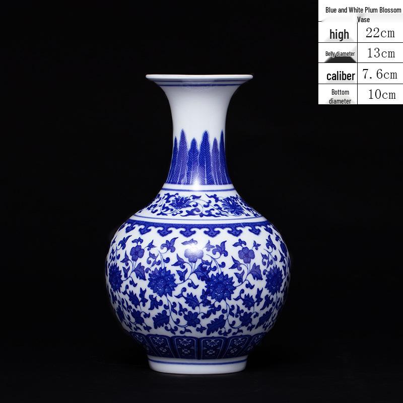 Jingdezhen Ceramic Vases - Chinese Home Decor for TV Cabinets & Shelves