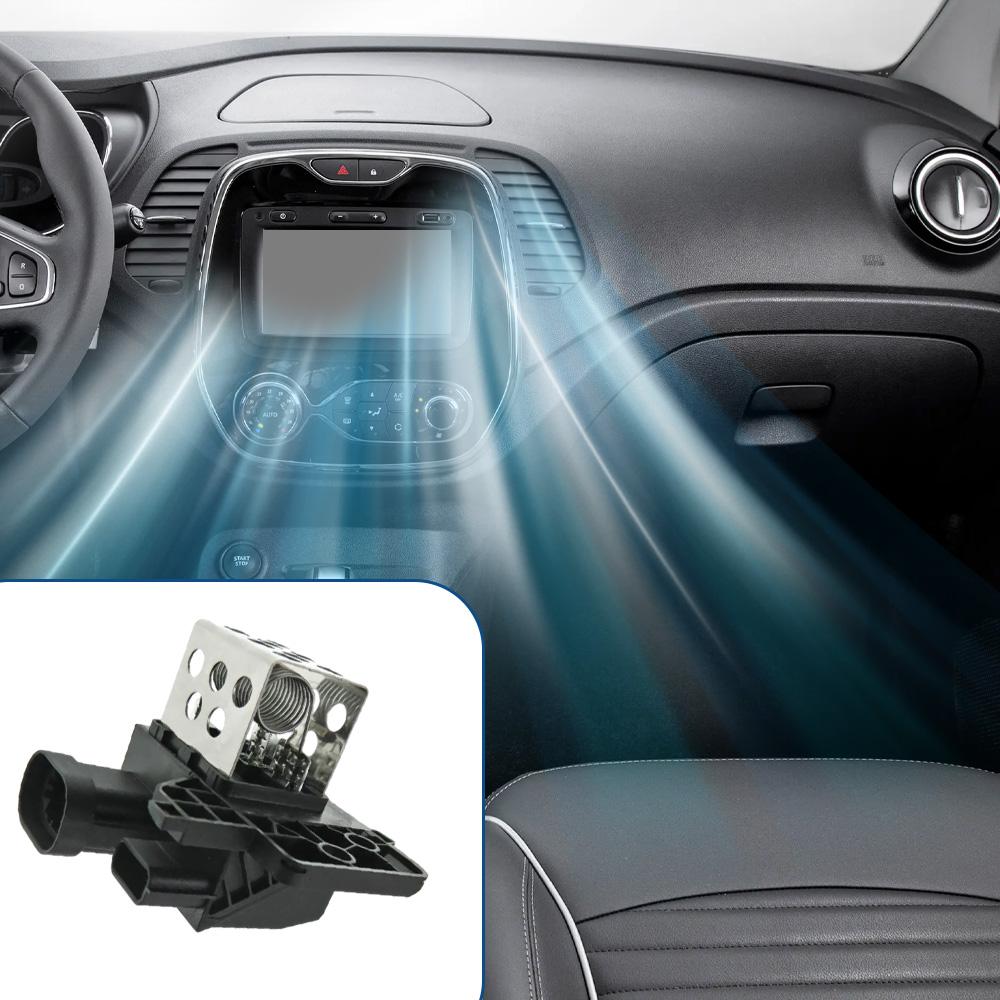 Radiator Fan Blower Motor Resistor for Dacia Logan Mcv II Duster Sandero Renault Clio IV Logan Captur 255509263R 255503792R
