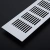 80*200/80*300/80*350 Silver Air Vent Louvred Grill Cover Ventilation Grille Ventilation Grille For Cabinets Wardrobes Cupboard