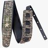 BASSO CLA11 Synthetic Army Camouflage Guitar Strap