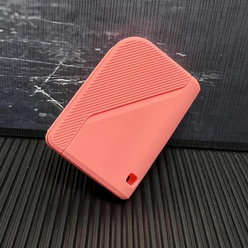 

Silicone Car Fob Key Case Cover Shell Holder for LYNK CO 05 09 01 06 Keyless Go Remote Skin Protector Interior Accessories розовый