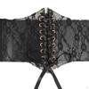 Fashion Wide Belts ,Women Lace Waist Belt , Waistband Body, Elastic Dress Girdle for Girls Shirts
