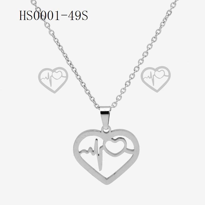 1 комплект элегантных женских подвесных ожерелий с подвесками и серьгами для пирсинга — фото 43