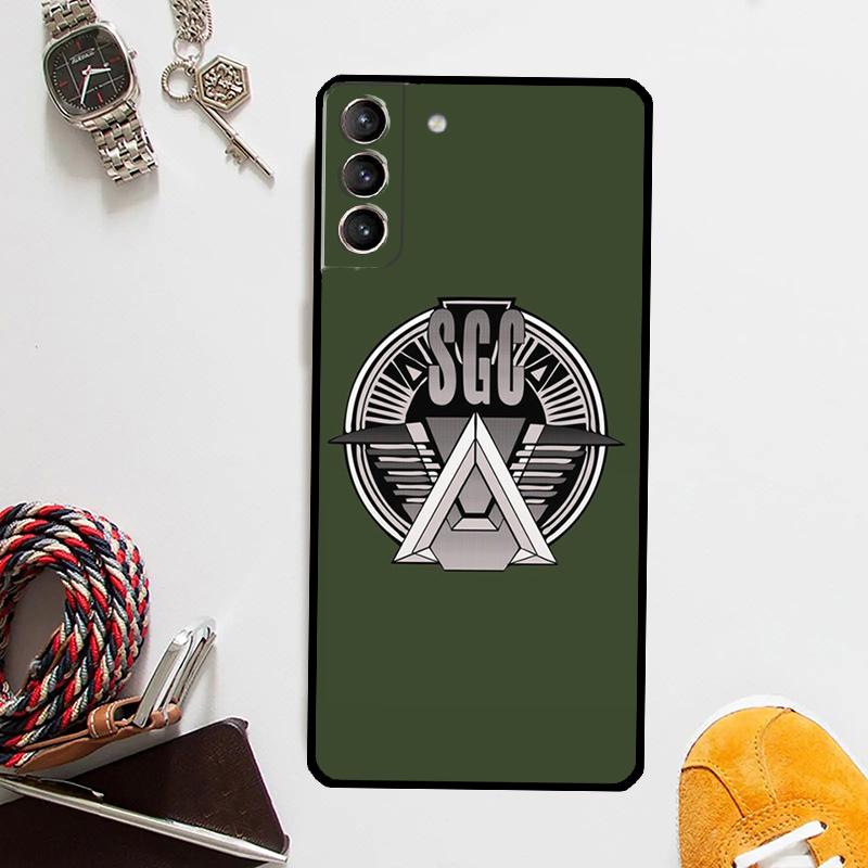 Stargate Atlantis Phone Case For Samsung Galaxy S24 Ultra S22 Plus S20 S21 S23 FE Note 20 10 S8 S9 S10 Cover