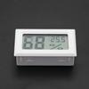 Embedded Digital Hygrometer Thermometer Humidity Temperature Monitor with Built In Probe Black