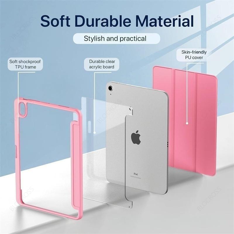 Smart Case for IPad A16 11th Gen 2025 2024 for IPad Air11 13 Inch M2 M3 for Ipad Air5 4th Pro11 13 M4 M2 10th 9th 8 7 10.2 10.5