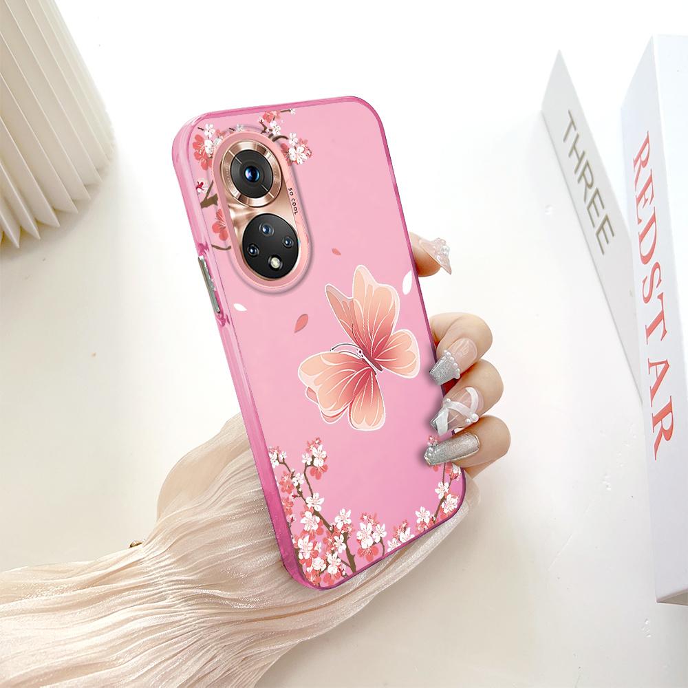 Malovaný vzor Barevný střípek Oboustranný pevný kryt odolný proti pádu proti pádu pro iPhone Huawei Honor Infinix Tecno