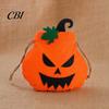 Reusable Halloween Bag Drawstring Pumpkin for Kids, Trick or Treat Candy Bag, Festive Decoration Non Woven Fabric Goodie Party Favors Gift
