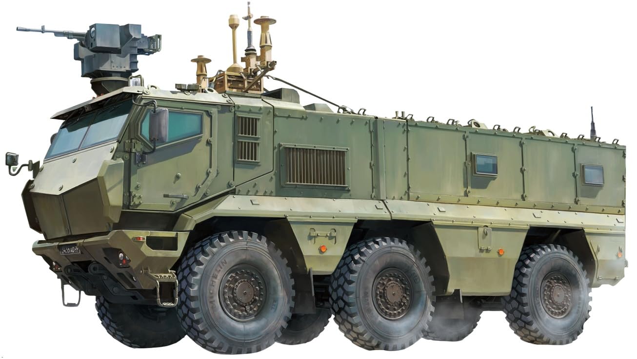 

Takom KamAZ Typhoon and RCWS Module Plastic Model Kit TKO2173 1/35 K, RP-377VM1, Albarett-DM 2-in-1