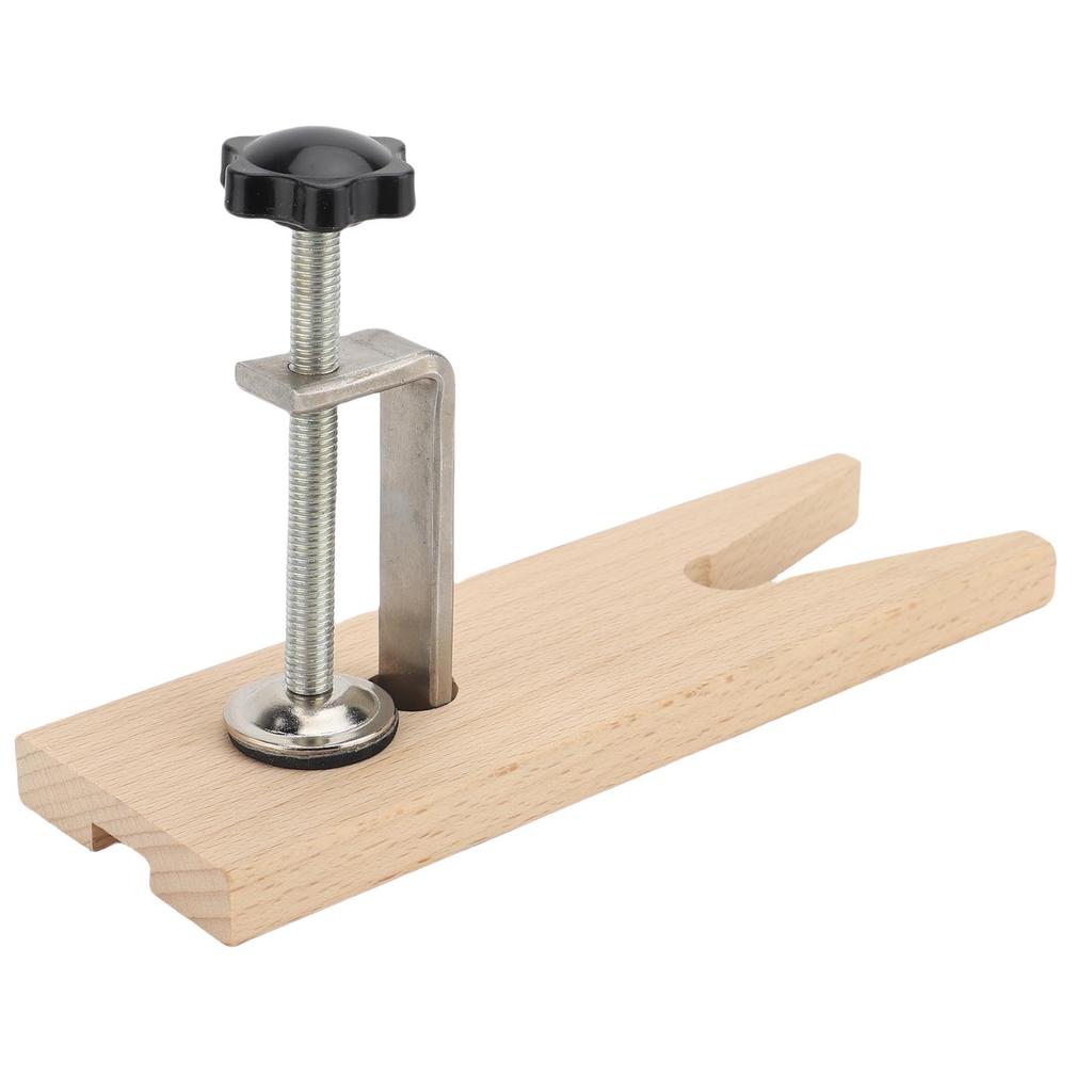 Bench Pin Clamp for Jewelry Making V Slot Workbench Attachment Wooden Bench Pin Clamp