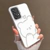 Creative Cute Bear Case for Samsung Galaxy A14 A56 A54 A13 A72 A16 A34 A32 A36 A12 A25 A73 A17 A52 A23 A71 Phone Cover