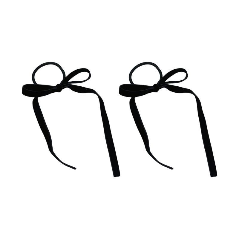 Women Hair Bows Barrette Hair Clip 2000s Trend Side Clip Fashionable Elegant Sweet Bowknot Photo Props