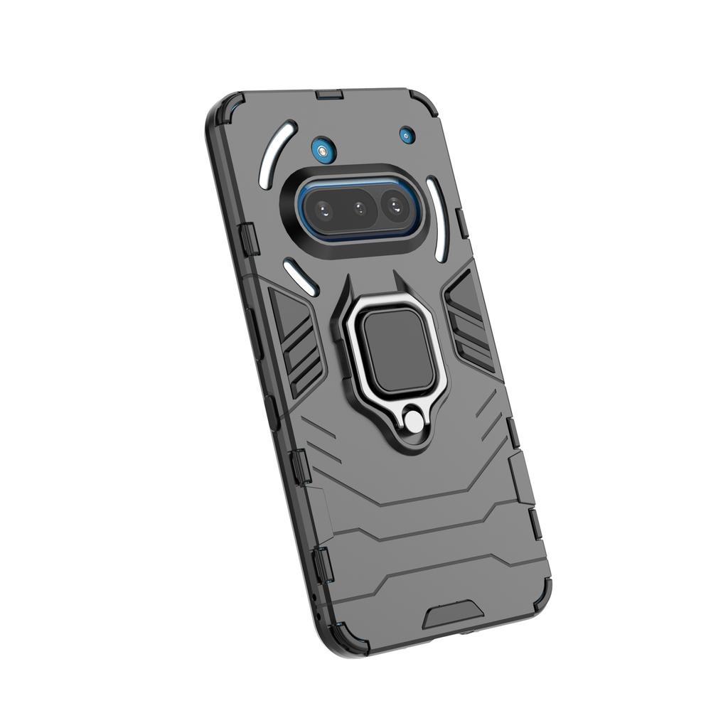 Applicable To Nothing Phone3A Black Panther Mobile Phone Case Phone2A Bracket Phone2 Anti-drop Protective Case