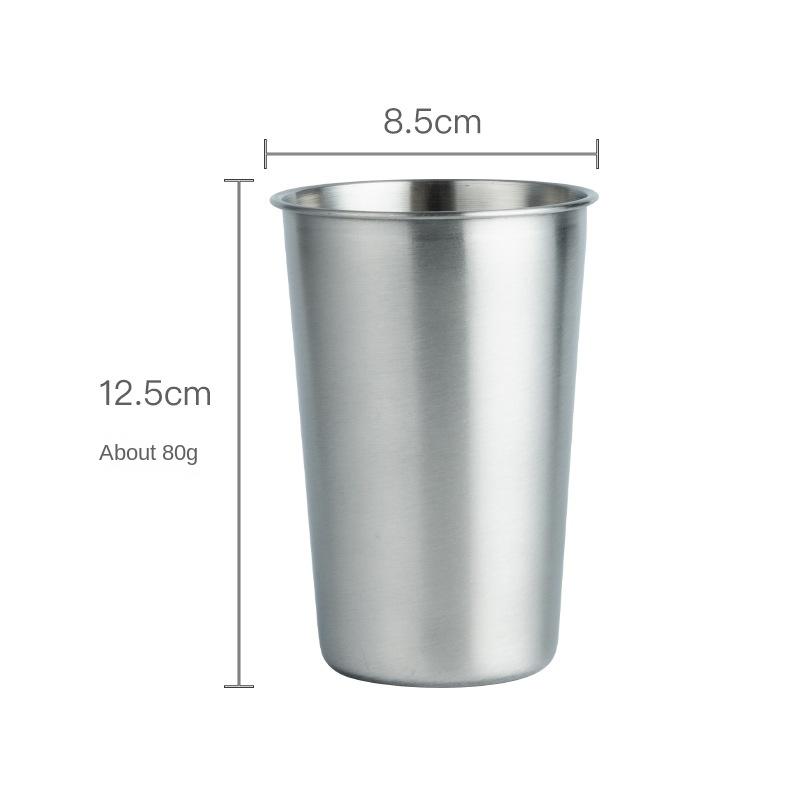 Nerezové pivní hrnky HANYANG 304 Bytové zařízení Jednovrstvé hrnky Hrnky Hotel Office To-go Cup