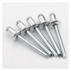 SeroNi 5/10 Pcs Pop Rivet Aluminum M2.4 M2.8 M3.2 M3.6 M4 M5 M6.4 Dome
