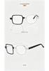 Retro Square Flat Lens Glasses - Casual & Versatile Party Fashion