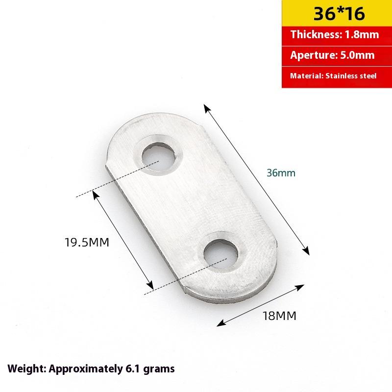 

10/5/2Pcs Thickened Stainless Steel Corner Code Wooden Board Splicing Layer Plate Connector L-Shaped 90 Degree Right Angle Brack