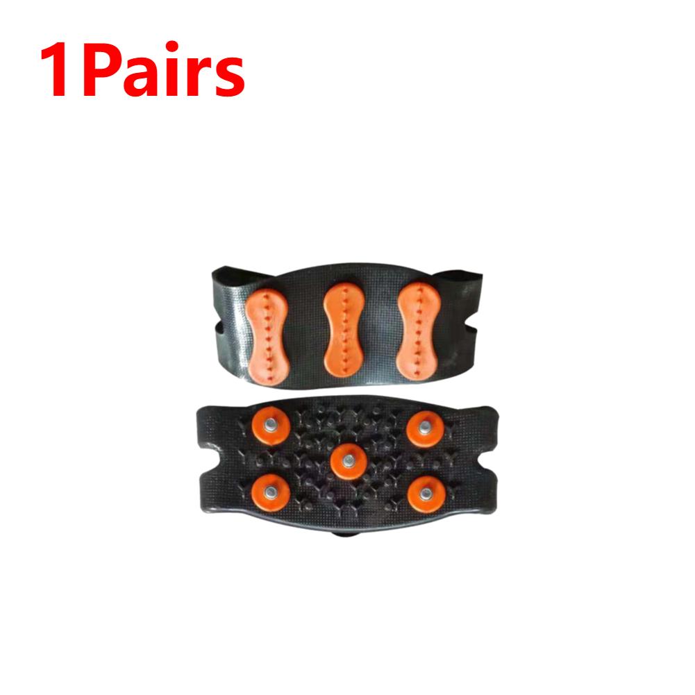 5 Stud Climbing Crampons Anti Slip Gripper Unisex Shoe Spikes Lightweight Foldable Extreme Mountain Climbing Traction Gear