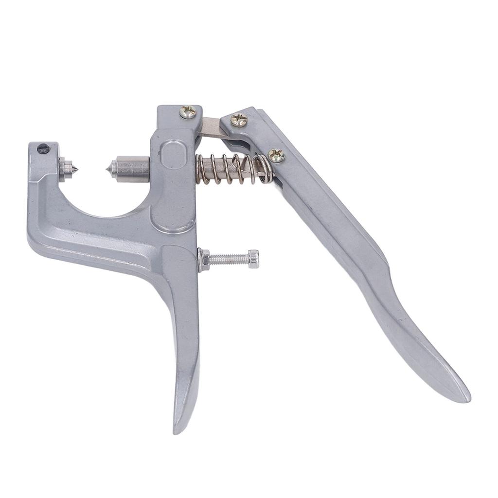 Badmintonschläger Ösen Zange Aluminium Handpresse Schnappzange mit Ahle Schraubendreher Reparaturset zum Reparieren