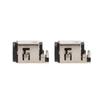 2pcs DC Port Socket Replacement Metal Material Replaceable Part for Samsung NT301V5A for NP300E7Z for NP300V5Z