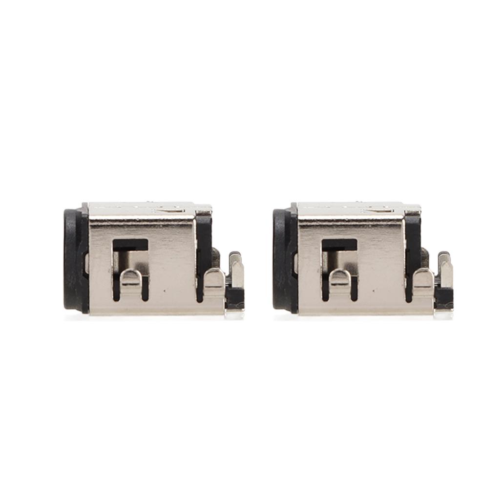 2pcs DC Port Socket Replacement Metal Material Replaceable Part for Samsung NT301V5A for NP300E7Z for NP300V5Z