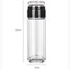 Shangqi Double Wall Glass Tea Infuser Cup