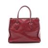 Used D-styling Tote Bag Leather Bordeaux Used Women