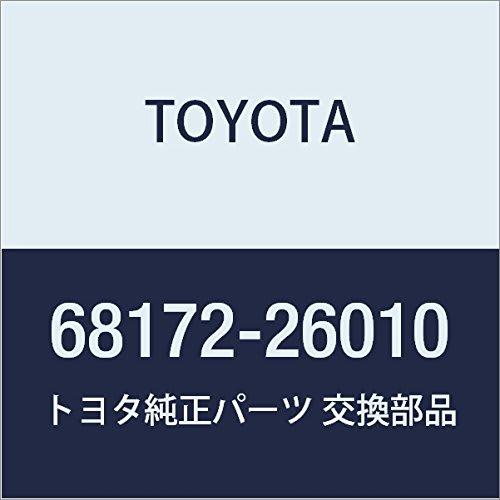 TOYOTA Genuine Parts Front Door Glass Weather Strip ASSY INN LH Granvia/Grand Ace Part Number 68172-26010