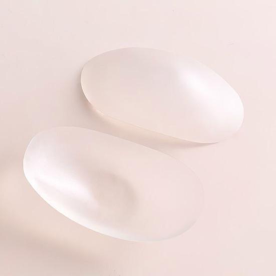 1/2 páry 3D samolepicích silikonových ramenních vycpávek s push-up efektem