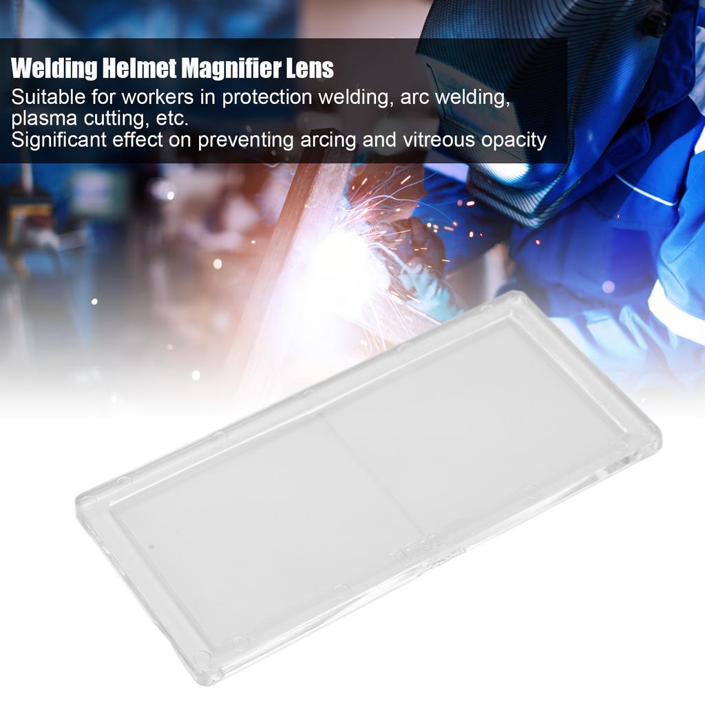1Pc 075 Welding Helmet Magnifier Lens Magnifying Cheater Replacement Transparent PC Accessories