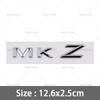 3D ABS 2.0H 3.0H Letter Stickers 2.0T 3.0T 2.3T 2.7T MKZ MKC MKX Embelm Badge Car Logo Rear Trunk Decal Auto Body Sticker